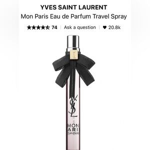 YSL Mon Paris EDP Travel